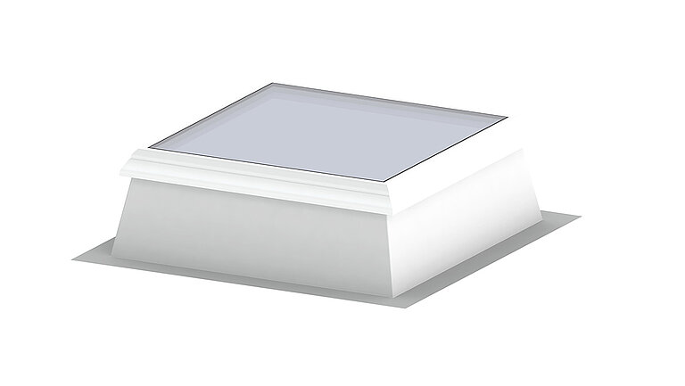 Glasovenlys med kunststoframme