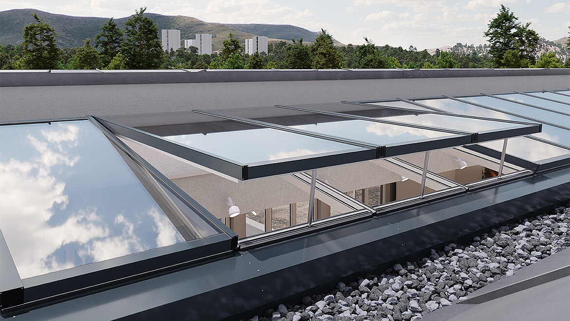 LAMILUX Modular Glass Skylight MS78 LAMILUX Modular Glass Skylight MS78