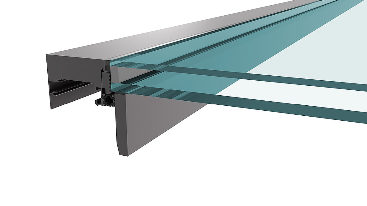 LAMILUX Modular Glass Skylight MS78 Solafskærmende isolerende ruder 2- fold LAMILUX Modular Glass Skylight MS78 solafskærmende isolerende ruder 2-lag