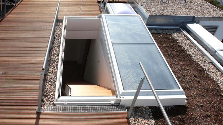 LAMILUX Flat Roof Access Hatch Comfort Solo